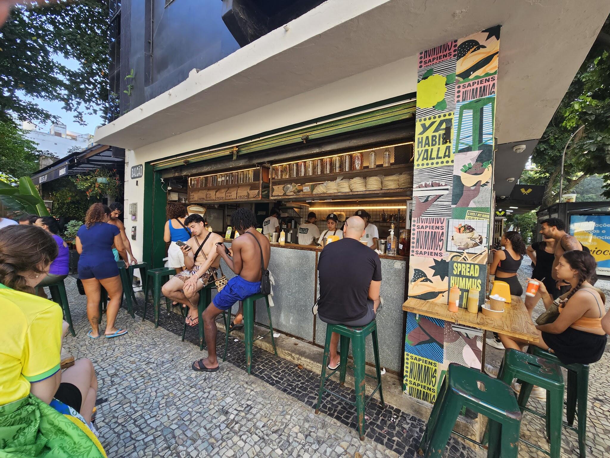 Balcão - Comida de rua